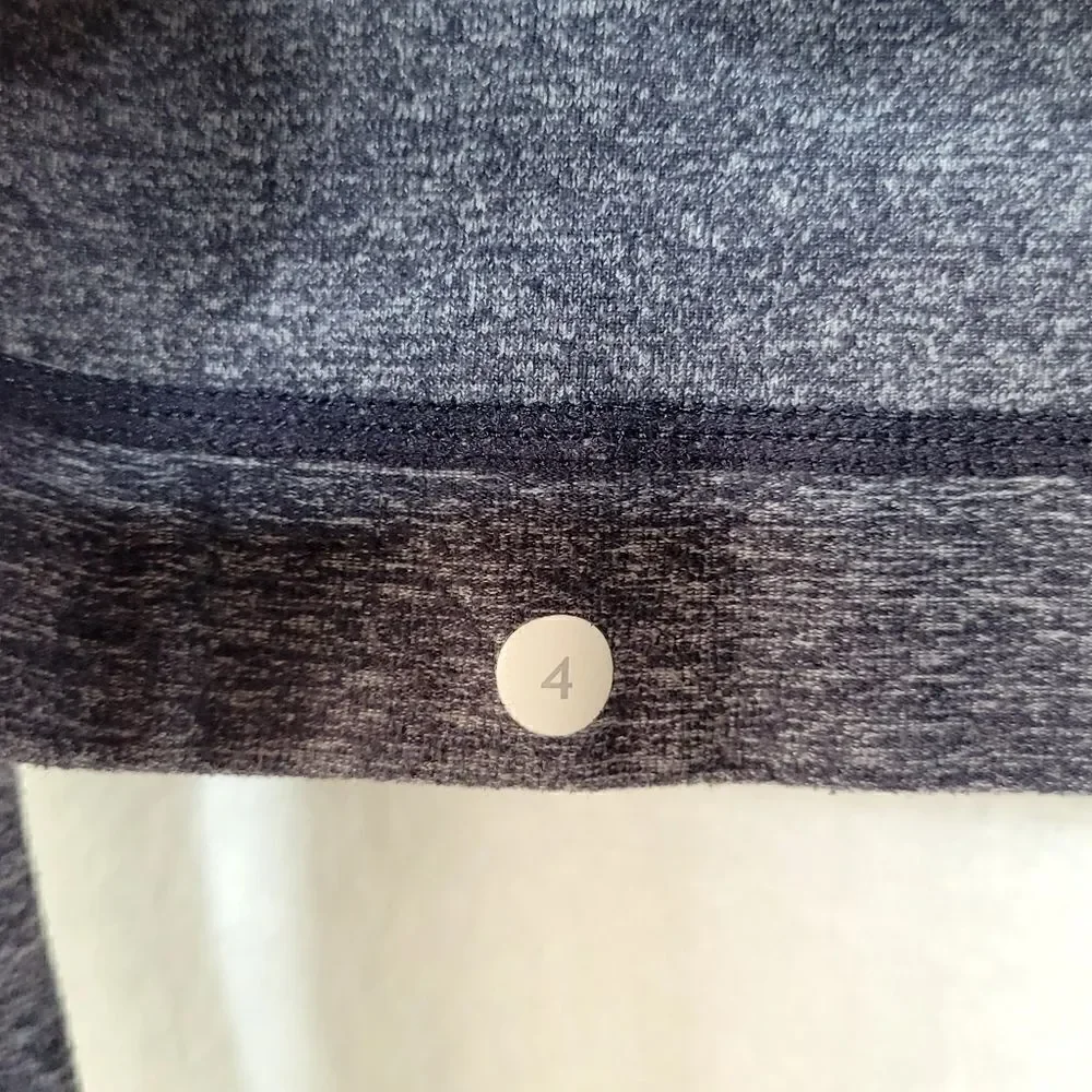 Lululemon Run‎ Resolution 1/4 Zip Pullover Hoodie Size 4